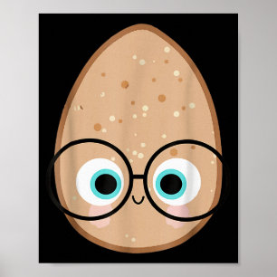 Grappig Schattig Goed Ei Leraar Halloween Kostuum Poster