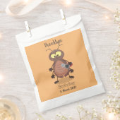 Grappig schattig kakkertekenfilm bedankzakje (Geknipt)