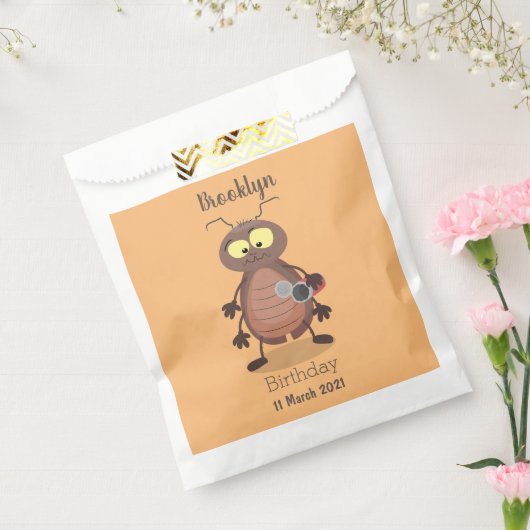 Grappig schattig kakkertekenfilm bedankzakje (Gezegeld)