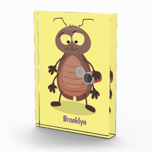 Grappig schattig kakkertekenfilm fotoblokken (Rechts)