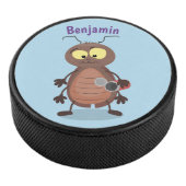 Grappig schattig kakkertekenfilm hockey puck (3/4)