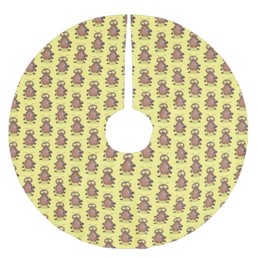 Grappig schattig kakkertekenfilm kerstboom rok (Voorkant)