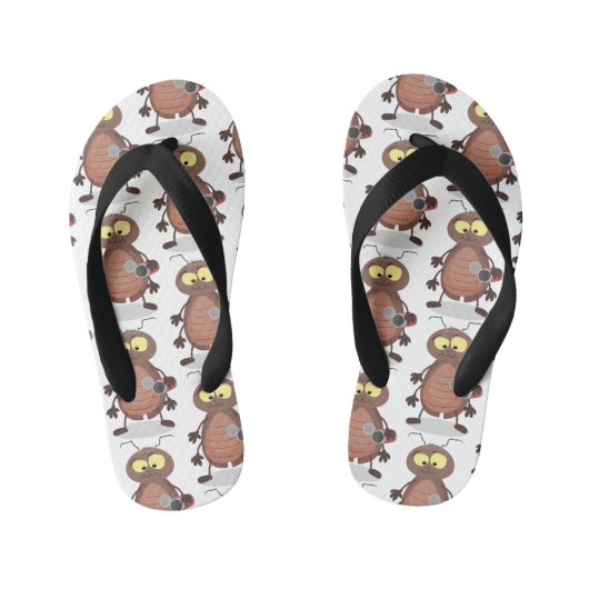 Grappig schattig kakkertekenfilm kinder teenslippers (Voetbed)