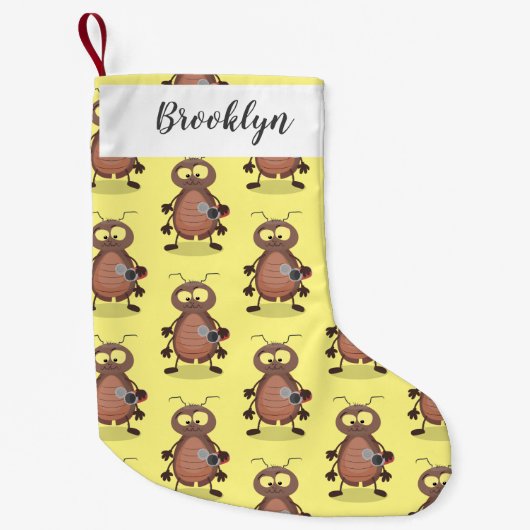 Grappig schattig kakkertekenfilm kleine kerstsok (Voorkant)