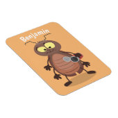 Grappig schattig kakkertekenfilm magneet (Rechterzijde)