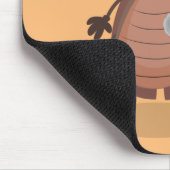 Grappig schattig kakkertekenfilm muismat (Hoek)