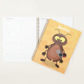 Grappig schattig kakkertekenfilm planner (Display)