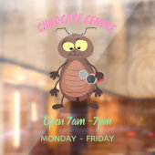 Grappig schattig kakkertekenfilm raamsticker (Vel 2)