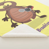 Grappig schattig kakkertekenfilm sherpa deken (3/4)