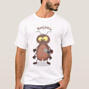 Grappig schattig kakkertekenfilm t-shirt