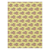 Grappig schattig kakkertekenfilm tafelkleed (Voorkant)