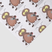 Grappig schattig kakkertekenfilm tissuepapier (Detail)