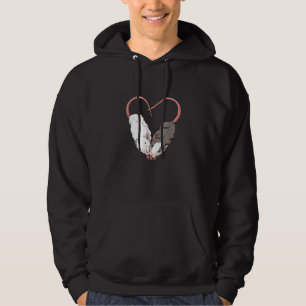 Grappig Schattig Klein Knaagdier Huisdier Gelukkig Hoodie