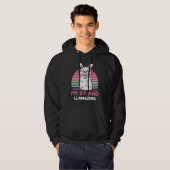 Grappig Schattig Llama 37e verjaardagscadeau voor  Hoodie (Voorkant volledig)