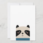 Grappig schattig schapendier. kinder baby zoo verj kaart (Achterkant)