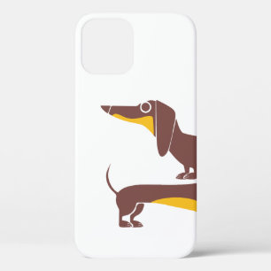 Grappig schattig teckel voor lange hond ouder Case-Mate iPhone case