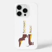 Grappig schattig teckel voor lange hond ouder Case-Mate iPhone case (Achterkant)