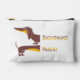 Grappig schattig teckel voor lange hond ouder etui