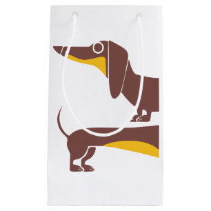 Grappig schattig teckel voor lange hond ouder klein cadeauzakje