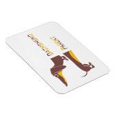 Grappig schattig teckel voor lange hond ouder magneet (Rechterzijde)