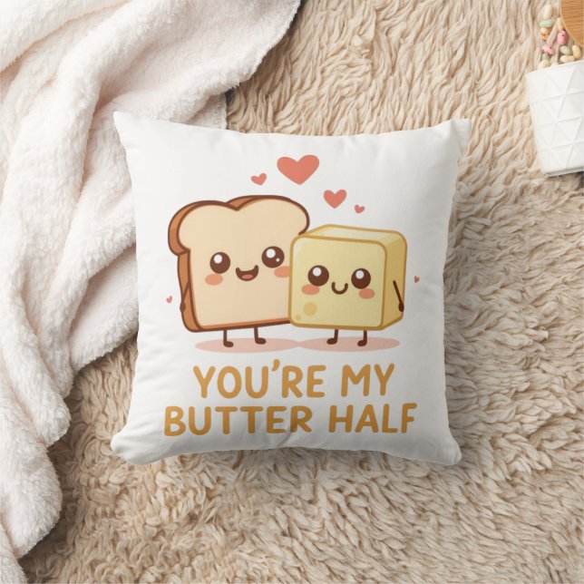 Grappig & Schattig Valentijnsdag Cadeau Kussen (Deken)