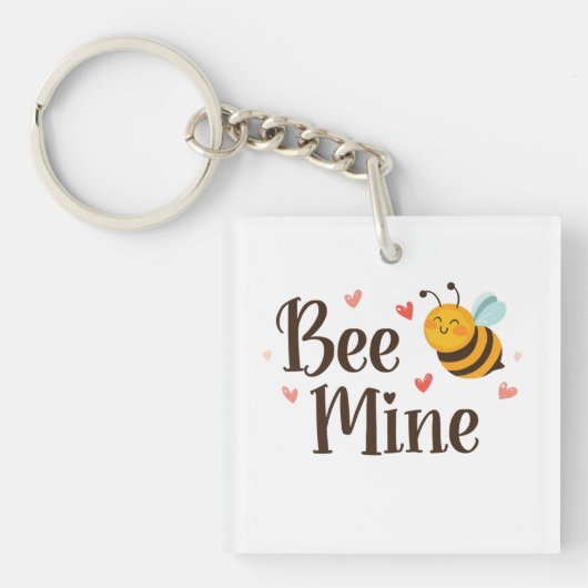 Grappig & Schattig Valentijnsdag Cadeau Sleutelhanger (voorkant)