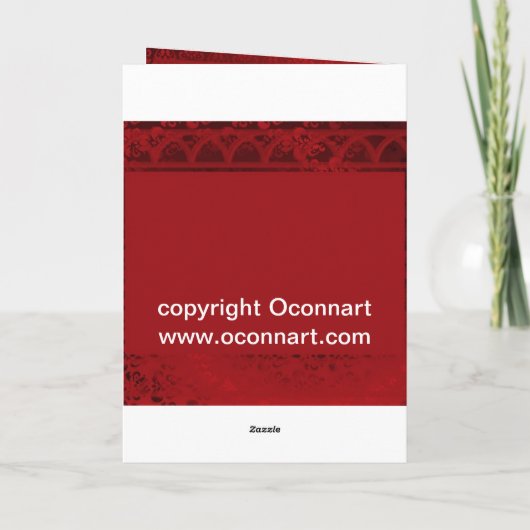 Grappig schattig zebra Valentijnsdag Feestdagen Kaart (Achterkant)