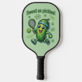 Grappig Schattig Zoet als Augurken Pickleball Paddle (Achterkant)