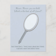 Grappig, Schattige Beste Vriend Wens, Foto  Mirror