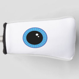 Grappig Schattige Blauw Oogbal Golfheadcover