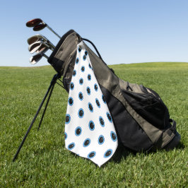 Grappig Schattige Blue Eyes Golfhanddoek