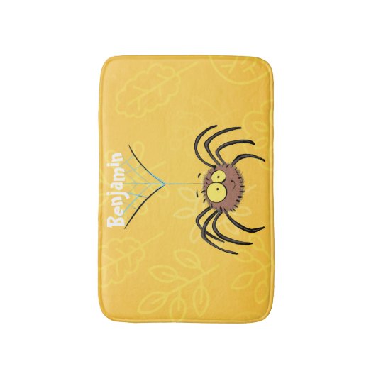 Grappig schattige cartoon van de fluffiasappel badmat (Voorkant Verticaal)