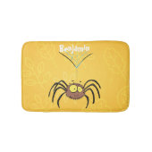 Grappig schattige cartoon van de fluffiasappel badmat (Voorkant)