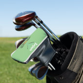 Grappig schattige cartoon van de fluffiasappel golfheadcover (Insitu)