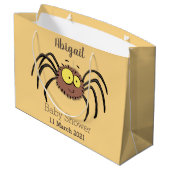 Grappig schattige cartoon van de fluffiasappel groot cadeauzakje (Achterkant Gekanteld)