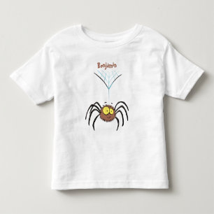 Grappig schattige cartoon van de fluffiasappel kinder shirts