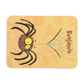 Grappig schattige cartoon van de fluffiasappel magneet (Horizontaal)