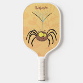 Grappig schattige cartoon van de fluffiasappel pickleball paddle (Voorkant)
