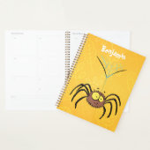 Grappig schattige cartoon van de fluffiasappel planner (Display)