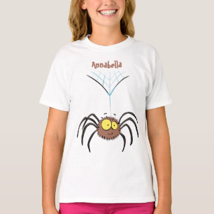 Grappig schattige cartoon van de fluffiasappel t-shirt