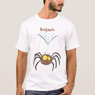 Grappig schattige cartoon van de fluffiasappel t-shirt