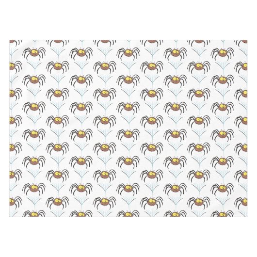 Grappig schattige cartoon van de fluffiasappel tafelkleed (Voorkant (Horizontaal))