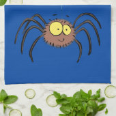 Grappig schattige cartoon van de fluffiasappel theedoek (Gevouwen)