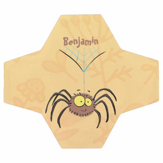 Grappig schattige cartoon van de fluffiasappel voetbal (Enkel)