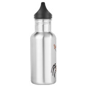 Grappig schattige cartoon van de fluffiasappel waterfles  (Links)