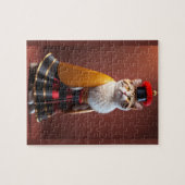 Grappig Schattige Cat Digitaal Schilderen 3D Stijl Legpuzzel (Horizontaal)