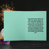 Grappig Schattige Cat Modern Verjaardag Wenskaart Kaart