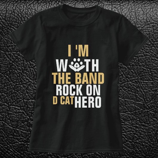 Grappig Schattige Cat Quote Ontwerp Gepersonalisee T-shirt