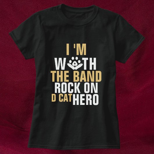 Grappig Schattige Cat Quote Ontwerp Gepersonalisee T-shirt