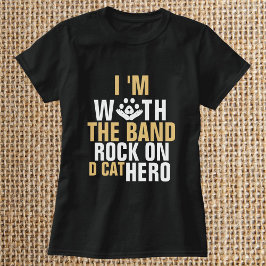 Grappig Schattige Cat Quote Ontwerp Gepersonalisee T-shirt